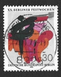 Stamps Germany -  9N302 - Festival de Berlín (BERLÍN)