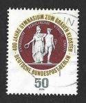 Stamps Germany -  9N348 - 400 años de Escuela Secundaria 'Grey Abbey' (BERLÍN)