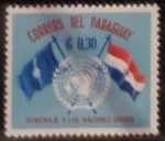 Sellos de America - Paraguay -  Tributo a las Naciones Unidas