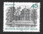 Stamps Germany -  9N422 - Palacio de Charlottenburg (BERLÍN)