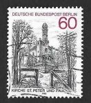 Stamps Germany -  9N477 - Iglesia de San Pedro y San Pablo (BERLÍN)