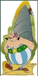 Stamps France -  Obelix -el sello más gordo- (el menhir esta granulado dando un efecto 3D al tacto)