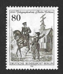 Sellos de Europa - Alemania -  9N484 - 150 aniversario del Telégrafo Óptico-Mecánico de Berlín-Coblenza (BERLÍN)