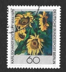 Stamps Germany -  9N497 - Centenario del Nacimiento de Karl Schmidt-Rottluff (BERLÍN)