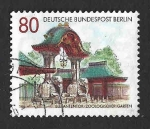 Stamps Germany -  9N514 - Puerta de los Elefantes (BERLÍN)