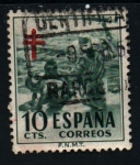 Stamps Spain -  Beneficencia