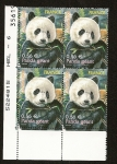 Stamps France -  Oso Panda gigante