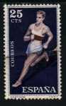 Stamps Spain -  serie- Deportes