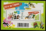 Sellos de Europa - Francia -  Fiesta del sello  - personajes Looney Tunes  HB
