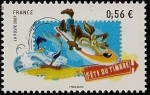 Stamps France -  Fiesta del sello - Looney Tunes - coyote y correcaminos