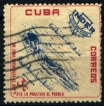 Sellos de America - Cuba -  I.N.D.E.R.