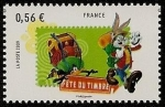 Stamps France -  Fiesta del sello - Looney Tunes - Bugs y pato Lucas