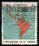 Sellos de America - Cuba -  II Declaración de la Habana