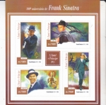 Stamps S�o Tom� and Pr�ncipe -  100 ANIV FRANK SINATRA