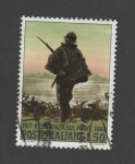 Stamps : Europe : Italy :  50 Aniv. de la batalla del Piave