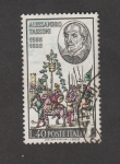 Stamps : Europe : Italy :  400 Aiv. del nacimientp de Tasso