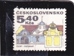 Stamps Czechoslovakia -  Bohemia - Pošumaví