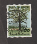 Stamps Italy -  Parques nacionales