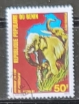 Stamps Benin -  Elefante Africano