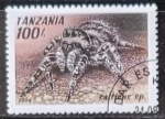 Stamps Tanzania -  Salticus sp.