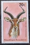Stamps Rwanda -  Kobus kob thomasi