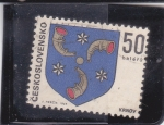 Stamps Czechoslovakia -  ESCUDO- krnov 