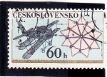 Stamps : Europe : Czechoslovakia :  avión