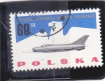 Stamps Poland -  AVIÓN DE COMBATE