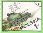 Stamps Poland -  TANQUE