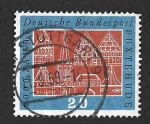 Stamps Germany -  801 - Milenio de la ciudad de Buxtehude