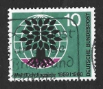 Stamps Germany -  807 - Año Mundial del Refugiado