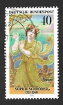 Stamps Germany -  1226 - Actrices Alemanas