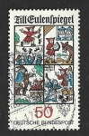 Stamps Germany -  1230 - Till Eulenspiegel
