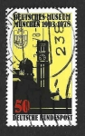 Stamps Germany -  1269 - LVXX Aniversario del Museo Alemán de Ciencias Naturales y Tecnología