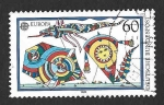 Stamps Germany -  1573 - Cometas