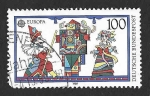 Stamps Germany -  1574 - Marionetas