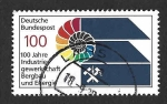 Stamps Germany -  1588 - Centenario del Sindicato de las Industrias Mineras y Energéticas