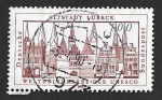 Sellos de Europa - Alemania -  1594 - Adición de Lübeck a la Lista del Patrimonio Mundial de la UNESCO