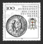 Stamps Germany -  1595 - 800 Aniversario de la Orden Teutónica