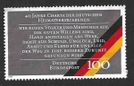 Stamps Germany -  1608 - XL Aniversario de la Carta de los Expulsados ​​Alemanes