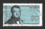 Stamps Germany -  1647 - XVIII Congreso Mundial del Gas