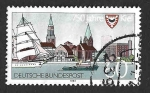 Sellos de Europa - Alemania -  1738 - 750 Aniversario de la Ciudad de Kiel
