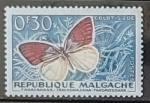 Sellos de Africa - Madagascar -  Mariposas - Colotis zoe