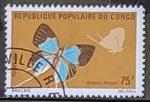 Stamps Republic of the Congo -  Mariposas - Iolaus timon