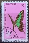 Stamps Republic of the Congo -  Mariposas - Papilio phorcas)