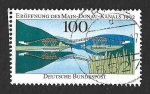 Sellos de Europa - Alemania -  1760 - Apertura del Canal Meno-Danubio