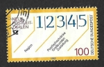 Stamps Germany -  1777 - Nuevos Códigos Postales