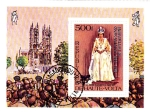 Stamps Burkina Faso -  ANIVERSARIO CORONACIÓN REINA ISAB EL II