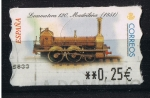 Stamps Spain -  Locomotora  120  Madrileña  año  1851