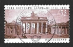 Stamps Germany -  2463 - Puerta de Brandeburgo